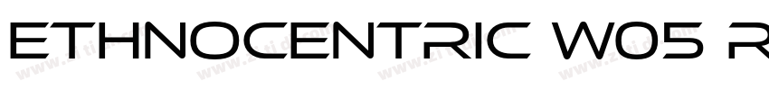 Ethnocentric W05 Re字体转换